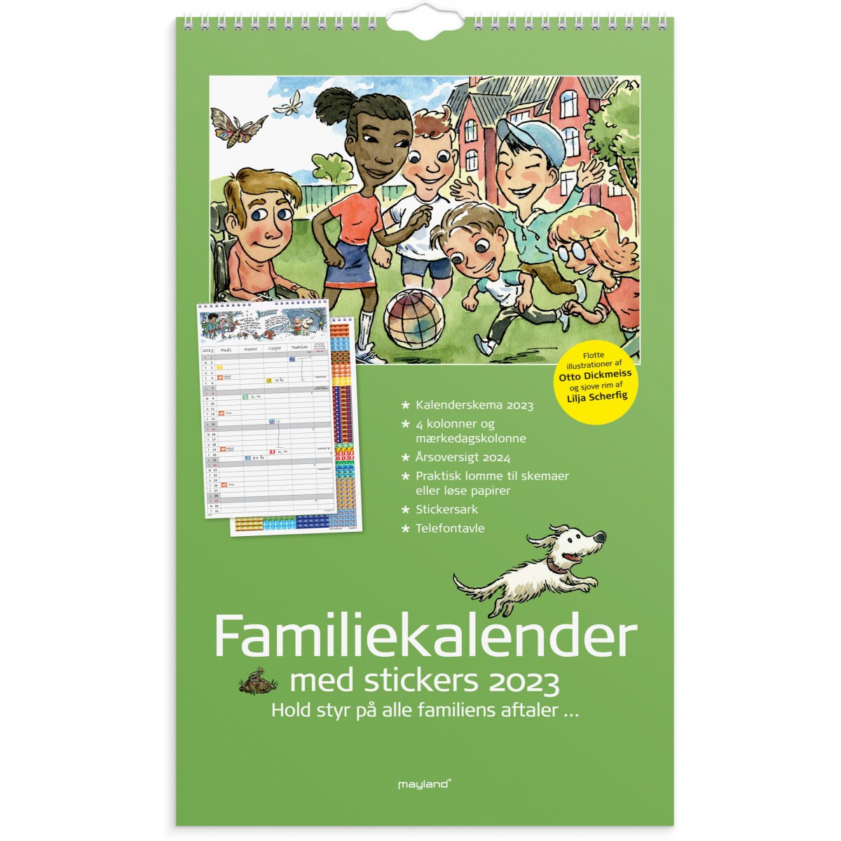 Familiekalender M Stickers