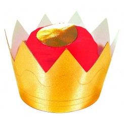 PRINSESSE KRONE I GULD Ø 9...