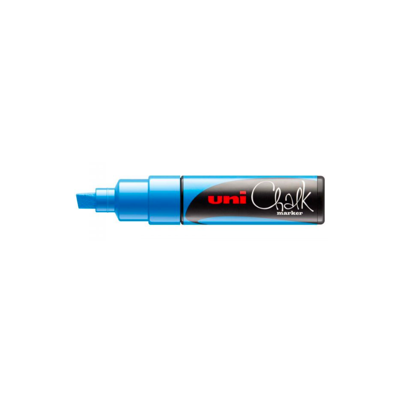 LIGHT BLUE UNI CHALK MARKER PWE-8