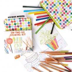KID MADE TO-GO TEGNE-KIT