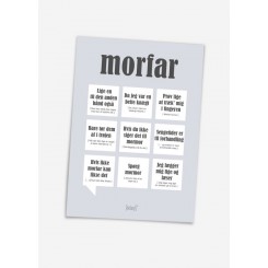 CITATPLAKAT - MORFAR A5