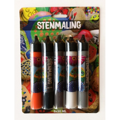 STENMALING 5X30 ML