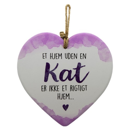 KAT HJERTE M TEKST 70173