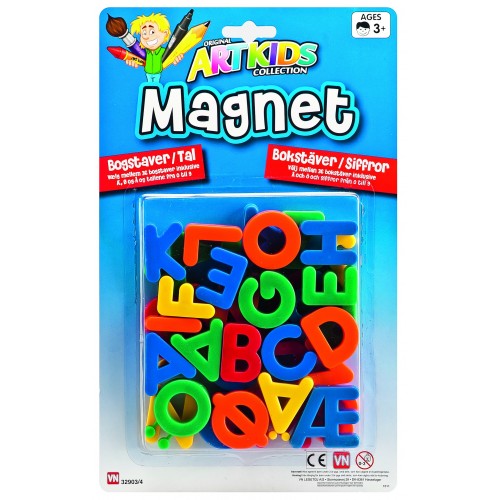 MAGNET BOGSTAVER ARTKIDS 32904, bakkeleg.dk, køb online,