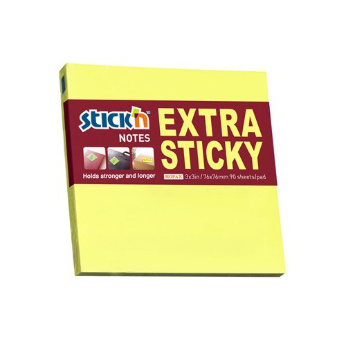 STICKY NOTES EXTRA STICKY NEON GUL