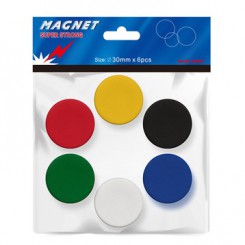MAGNETER BLANDEDE FARVER 30Ø