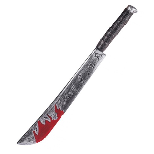 KÆMPE MACHETE M. BLOD 73CM 43726