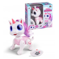 UNICORN 20 CM M. LYS OG LYD 63427