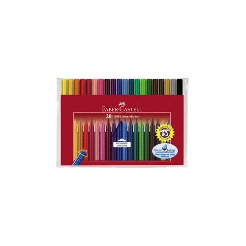 FABER CASTELL GRIP TUSSER 20 STK