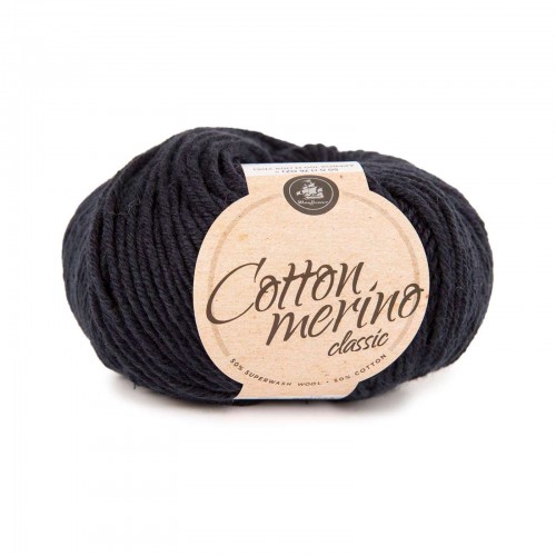 MAYFLOWER COTTON MERINO CL. MØRK MARINEBLÅ 109