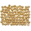 VOKSPERLER GULD 4 MM, 150 STK.
