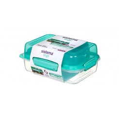 LUNCH STACK RECTANGLE 1,8 L 21710 GRØN