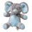 My Teddy blå elefantbamse på 22 cm – sød bamse til de små.