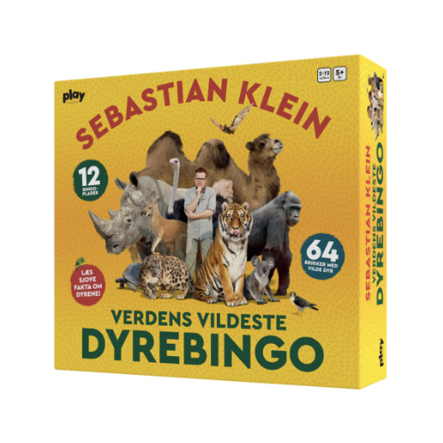 VERDENS VILDESTE DYREBINGO