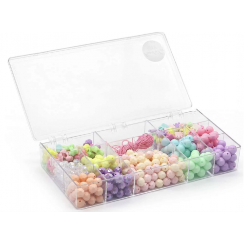 PASTEL PERLEMIX SÆT M. ELASTIKSNOR