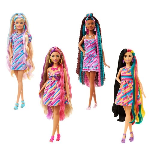 BARBIE TOTALLY HAIR DUKKE ASST.