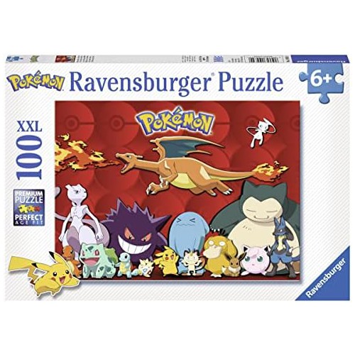 PUSLESPIL 100 BRIK FAVORIT POKEMONS