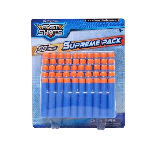 FAST SHOTS FOAM DARTS 50 STK