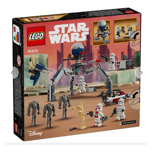 75372 BATTLEPACK M. KLONSOLDATER & KAMPDROIDER