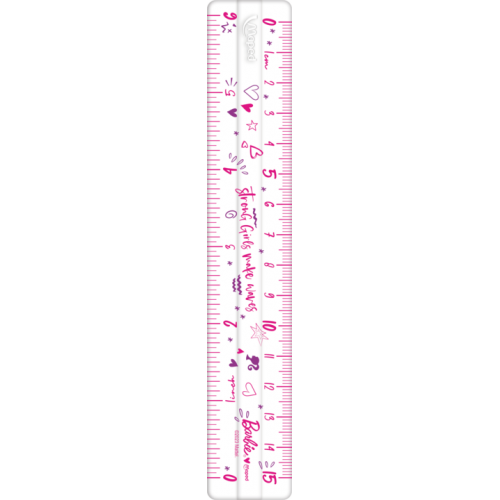 BARBIE SKRIVESÆT M 4 DELE MAPED