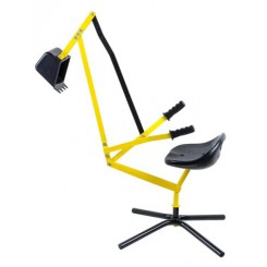 GRAVEMASKINE I METAL TIL SANDKASSEN