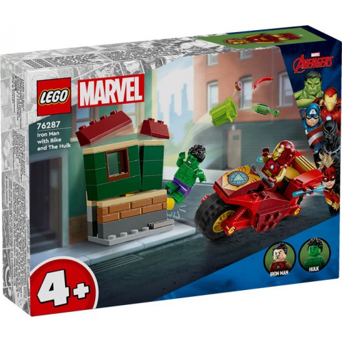 76287 IRON MAN M MOTORCYKEL OG HULK