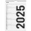 FAMILIEKALENDER SORT/HVID 25066520