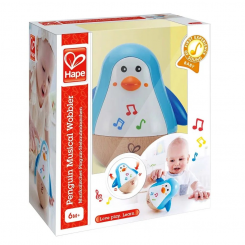 HAPE PENGUIN MUSICAL WOBBLER