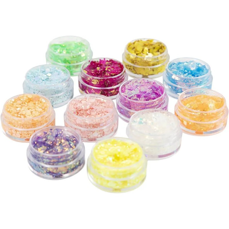 GLITTER CLAY 12X5ML