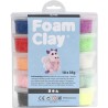 FOAM CLAY GLITTER 10X35G