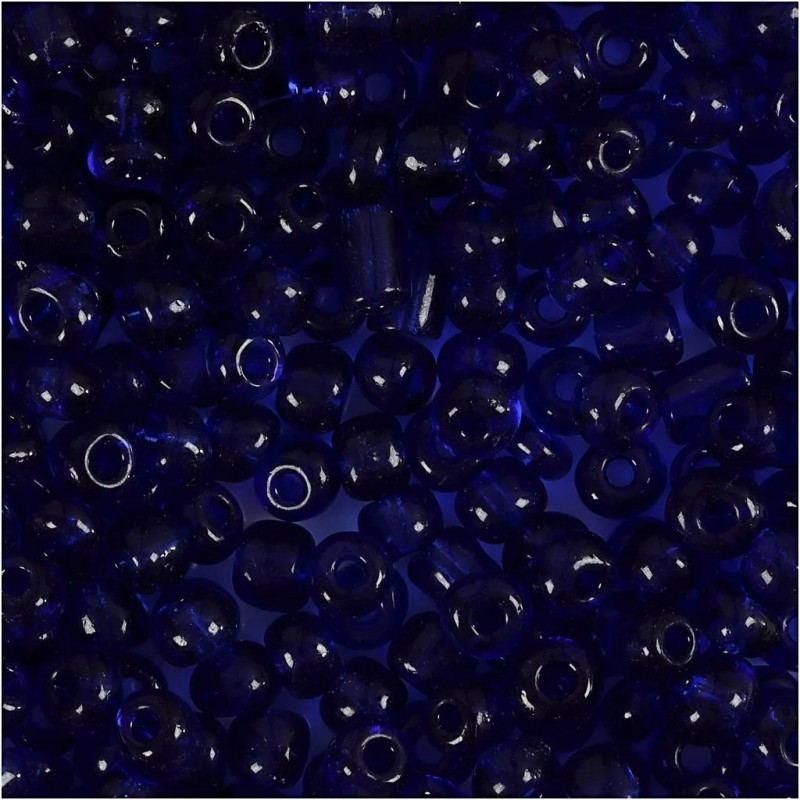 Rocaiperler kobolt blå 682551