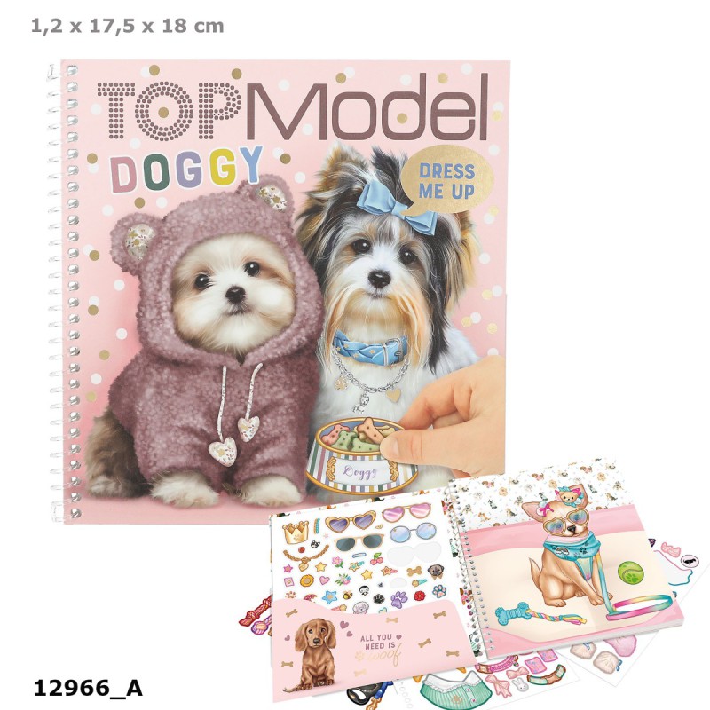 TOPModel Dress Me Up Stickerbog DOGGY 0412966