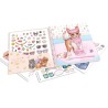 TOPModel Dress Me Up Stickerbog KITTY 0412965