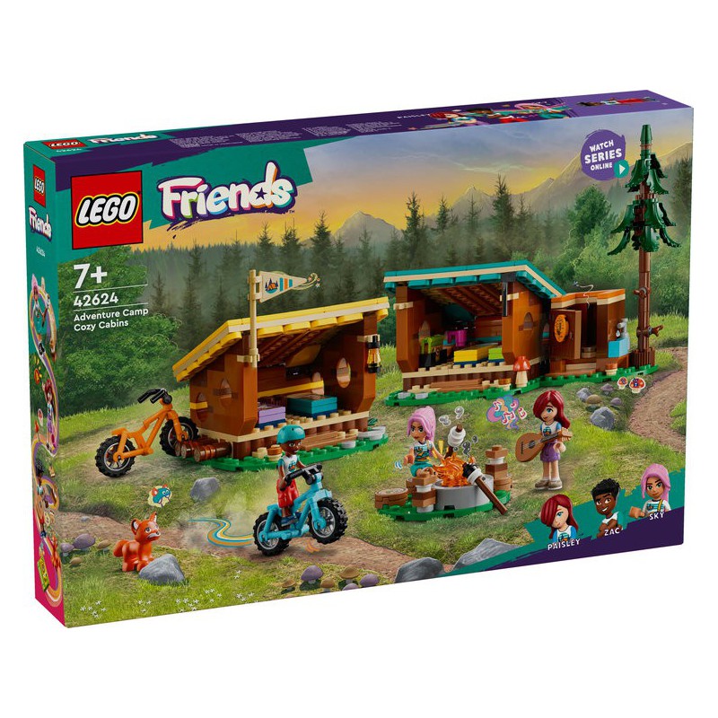 42624 ADVENTURE CAMP HYGGELIGE HYTTER