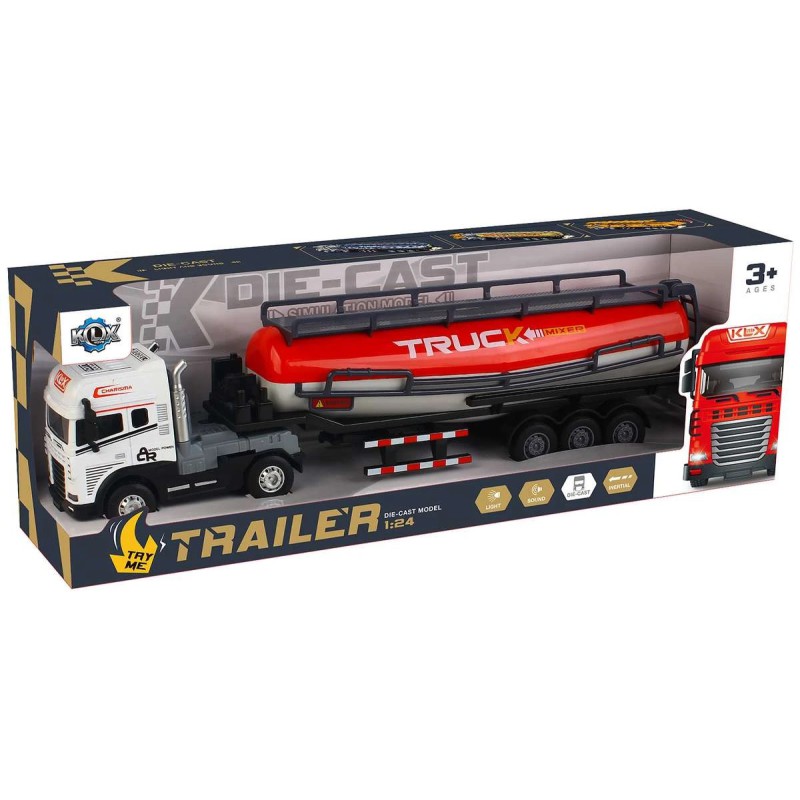 DIE-CAST LASTBIL M TANKTRAILER