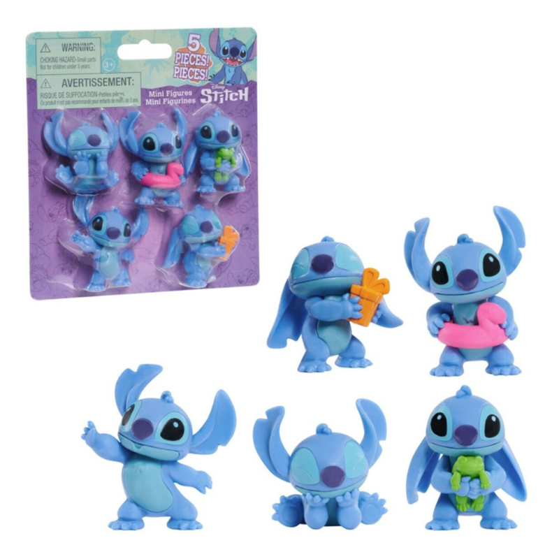 DISNEY STITCH 5-PAK FIGURER 5,7 CM 46257