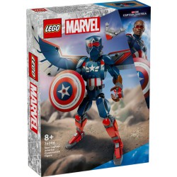 76296 BYG SELV FIGUR CAPTAIN AMERICA