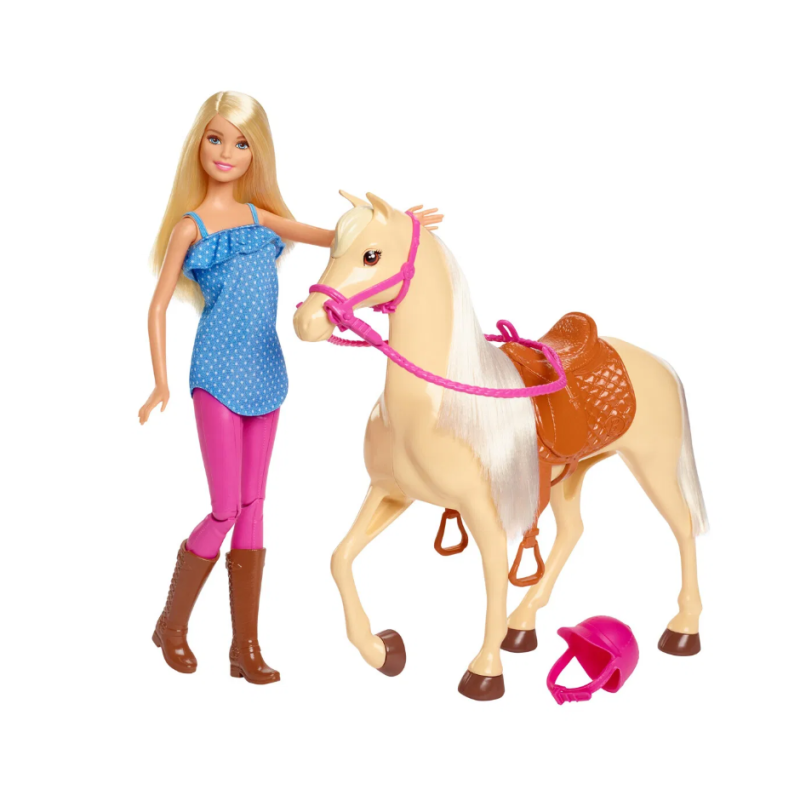 Barbie Doll and Horse