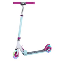 Løbehjul RASK 120 mm Mint med Lys i hjulene