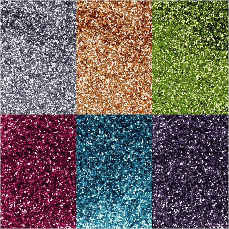 BIO-GLIMMER, ass farver, 6x7ml/ 1 pk