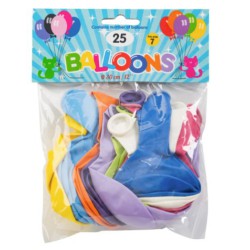 BALLON MIX 25 STK