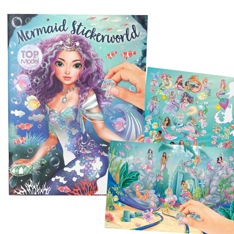 TOPModel Metalic Stickerworld MERMAID