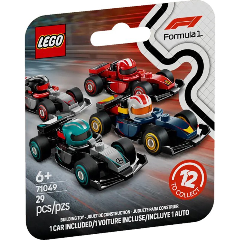 LEGO 71049 F1 SAMLERRACERBILER LEGO 71049 F1 SAMLERRACERBILER