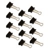 PAPIRKLEMME FOLDBACK 19MM 12 STK.