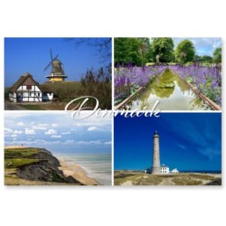 DANMARK POSTKORT COLLAGE 1