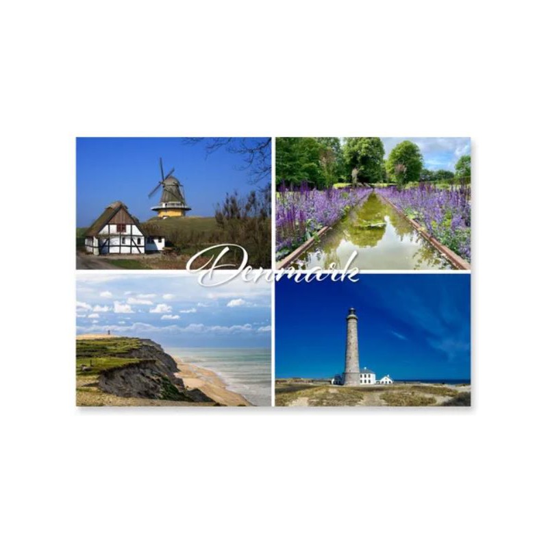 DANMARK POSTKORT COLLAGE 1