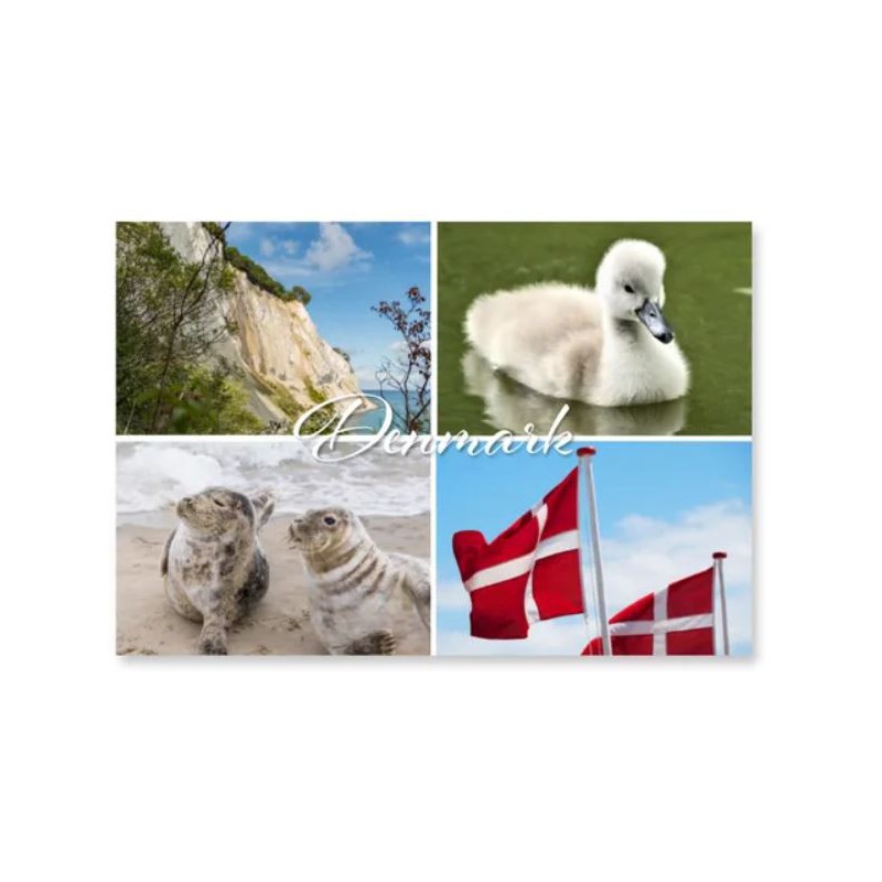 DANMARK POSTKORT COLLAGE 2