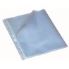 PLASTLOMME TOP/SIDE ÅBEN A4 TRANSPARENT