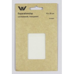 REPARATIONSLAP 10 X 20 CM KLAR