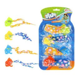 DYKKEFISK M HALER 4 STK